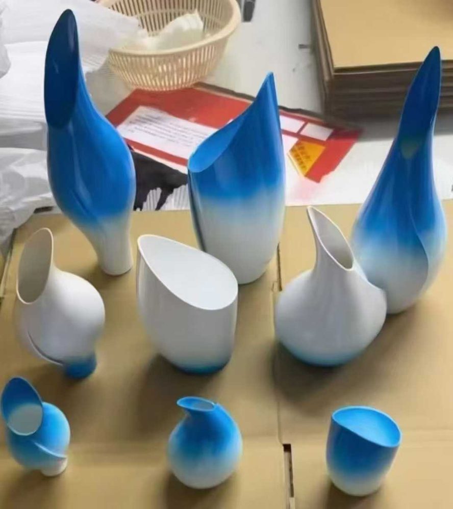 产品上色 · 喷油丝印 橡胶漆件